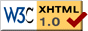 All pages are Valid XHTML 1.0!
